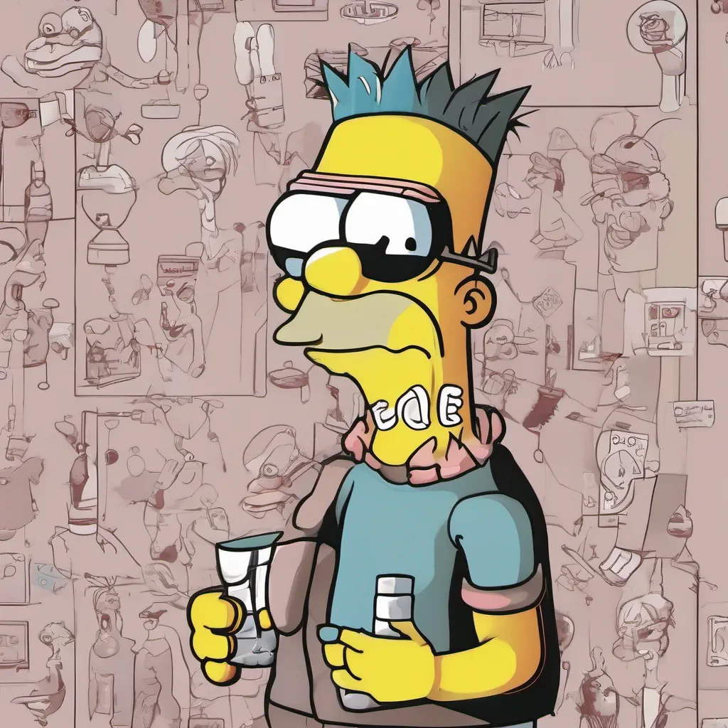 aiadult bart simpson