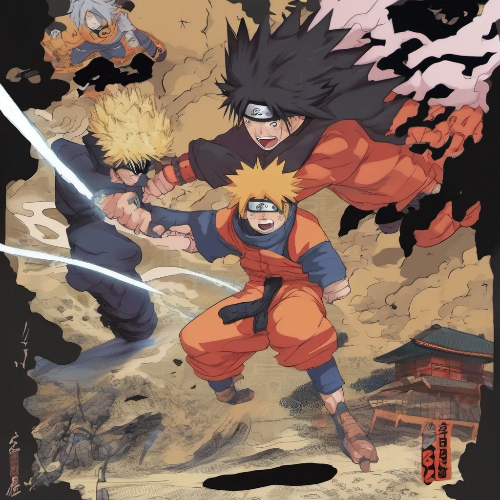 aiakira vs naruto confident engaging wow artstation art 3