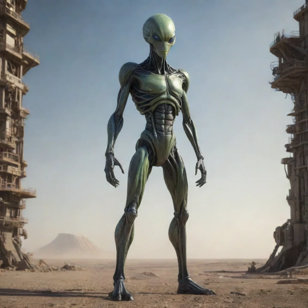 aialien engineer standing tall
