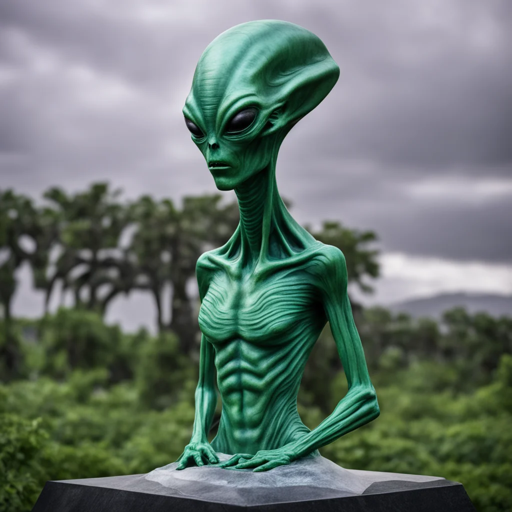 alien statue confident engaging wow artstation art 3