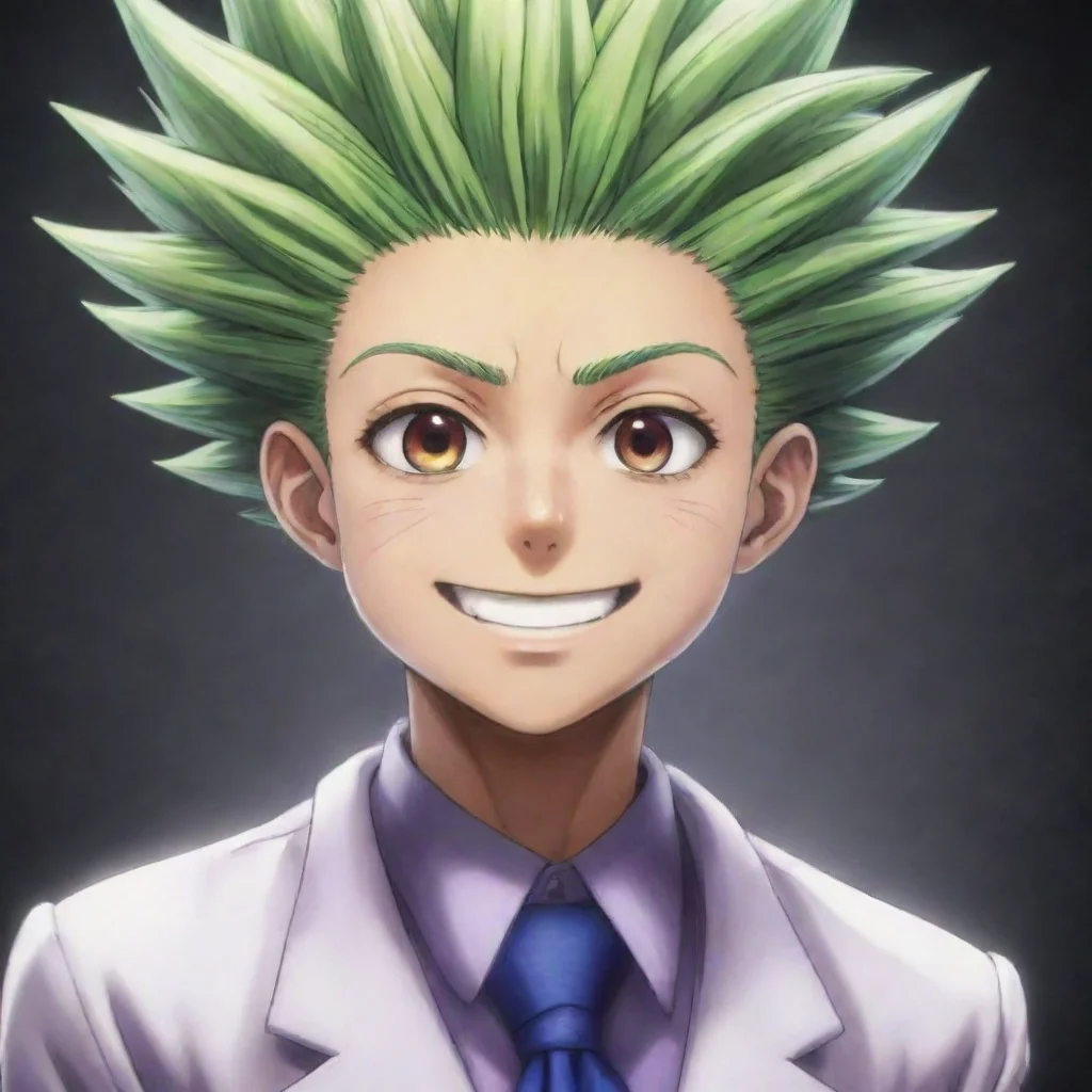 aiamazing  hunter x hunter rpg he smiles back good you will need to be on your toes for this test the first part is a written exam you will have 3 hours to complete it awesome portrait 2