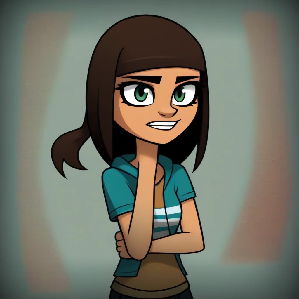 aiamazing  izzy total drama i know im like totally awesome awesome portrait 2