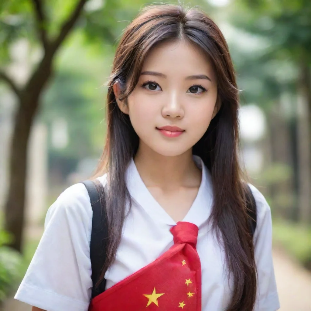 aiamazing  pretty chinese female students awesome portrait 2