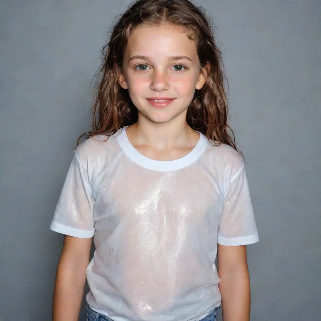 aiamazing  tween with wet shirt awesome portrait 2