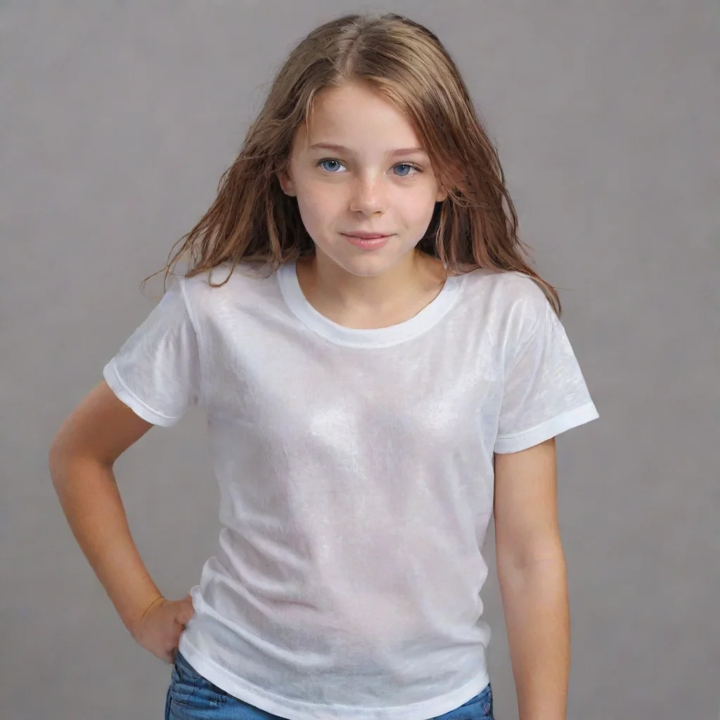 aiamazing  tween with wet t shirt awesome portrait 2