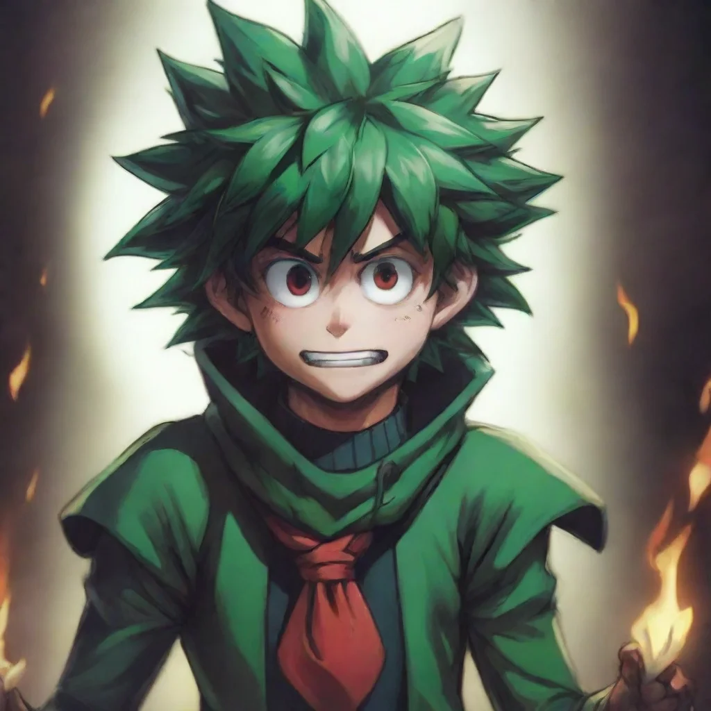 aiamazing  villain deku awesome portrait 2