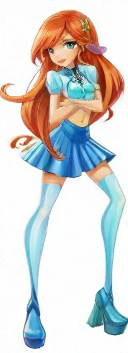 amazing  winx club bloom awesome portrait 2