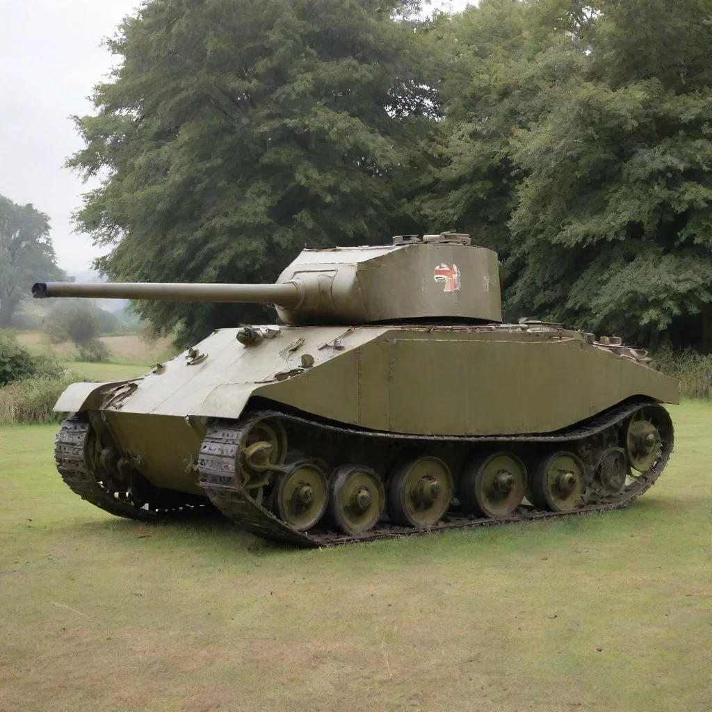 aiamazing 1920s british tank awesome portrait 2