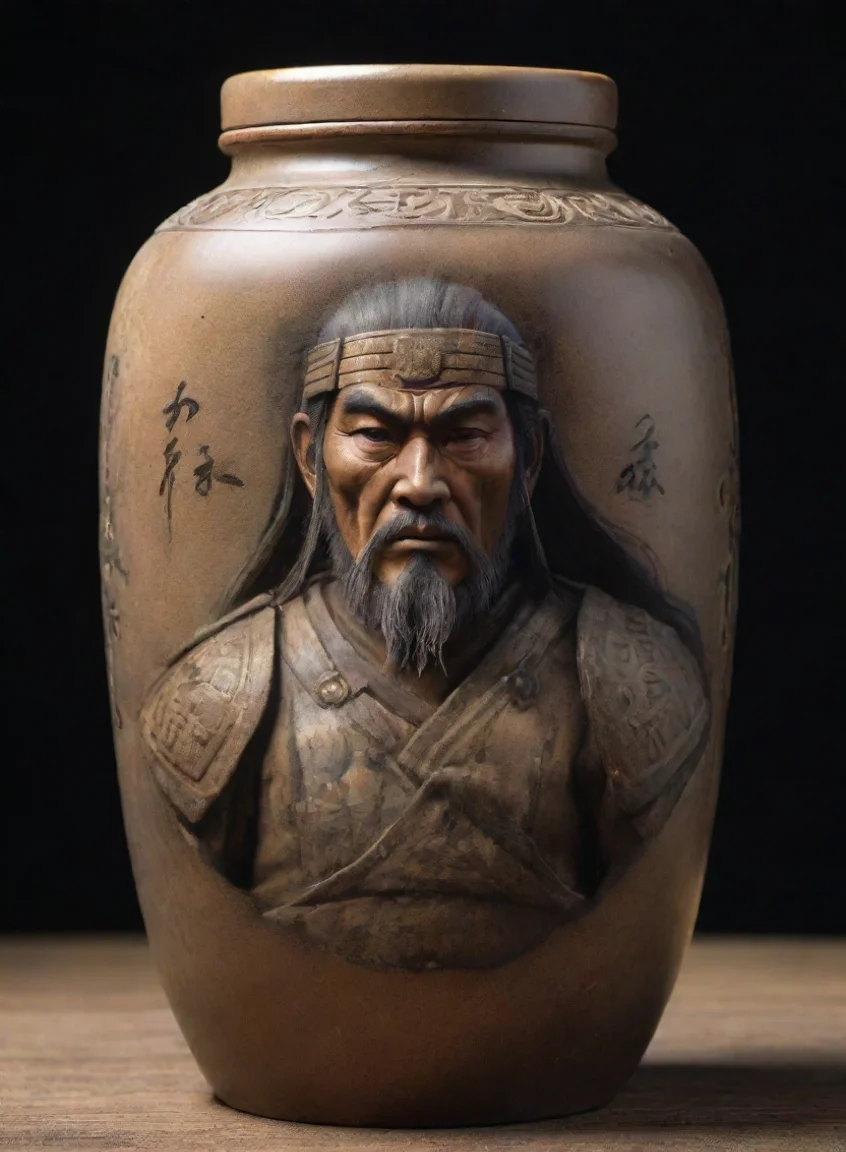 aiamazing 4k elden ring warrior jar with japanese writing awesome portrait 2 portrait43