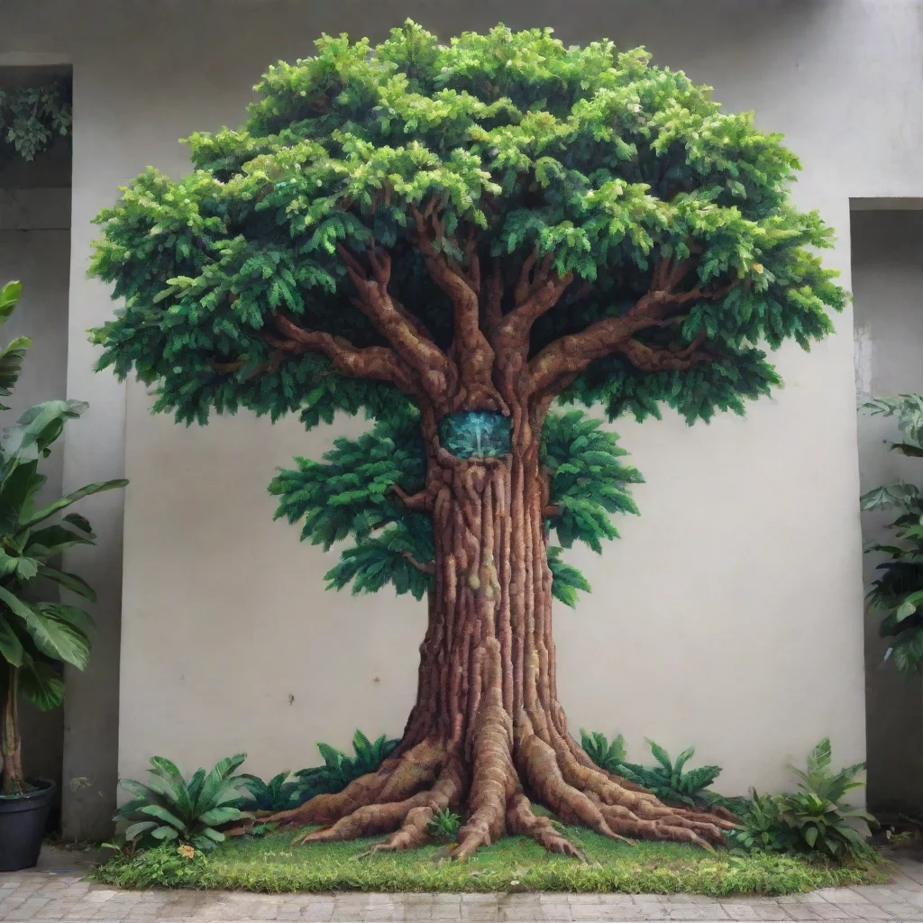 aiamazing a 16 bit tropical tree awesome portrait 2