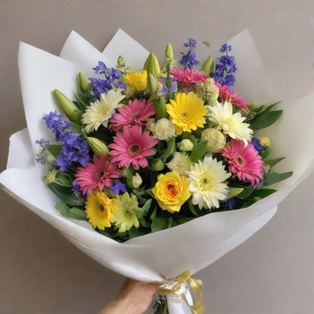 amazing a bouquet of flowers awesome portrait 2