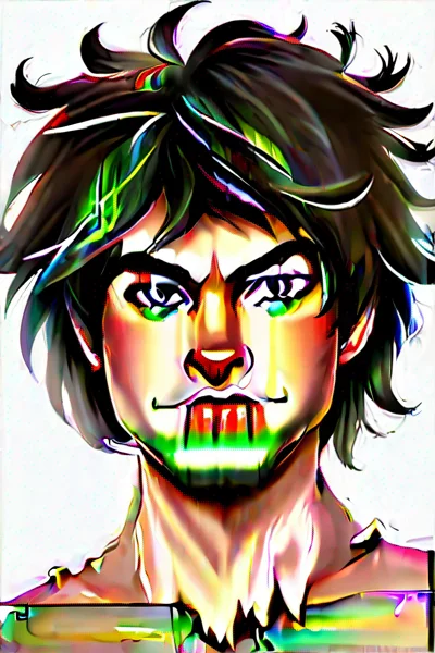 aiamazing a cartoon of a furry animal. genalt generated this caption. awesome portrait 2