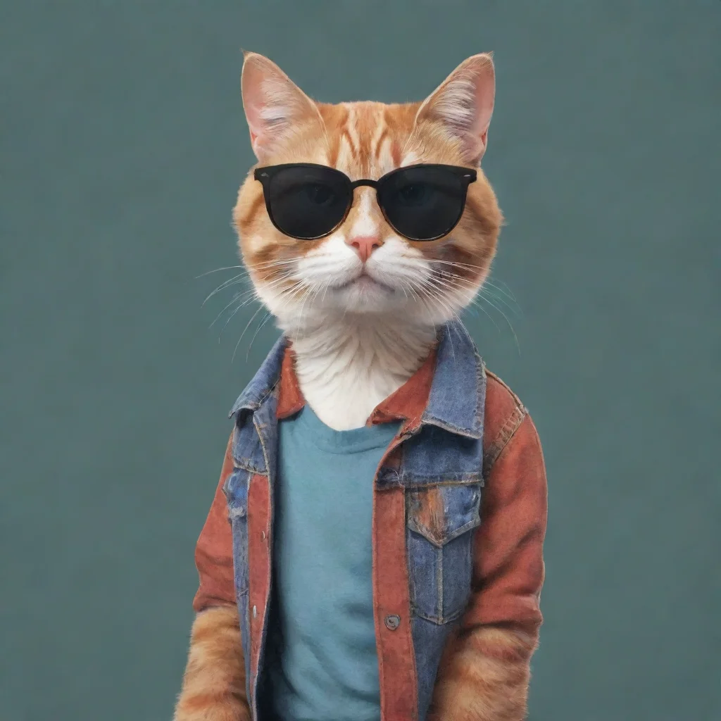 aiamazing a cool cat awesome portrait 2