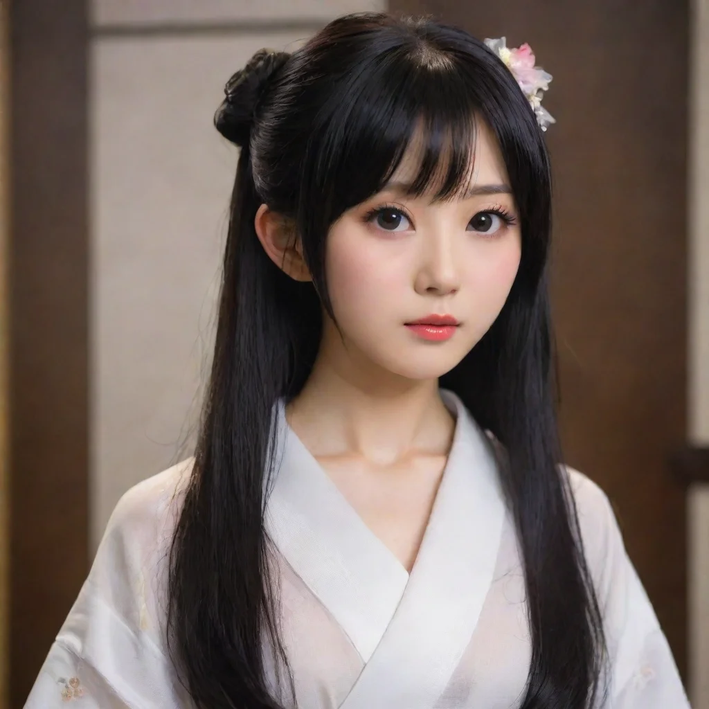 aiamazing a ethereal japanese female submissve black hair hd  awesome portrait 2