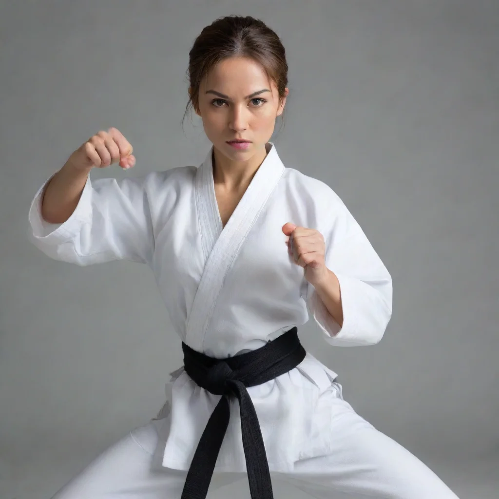 aiamazing a female martial arts master awesome portrait 2