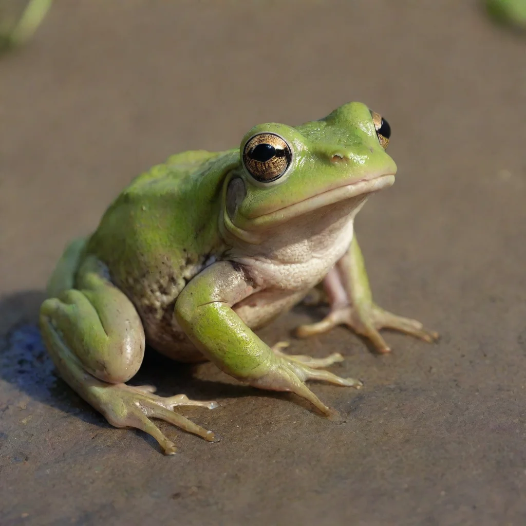 aiamazing a frog awesome portrait 2