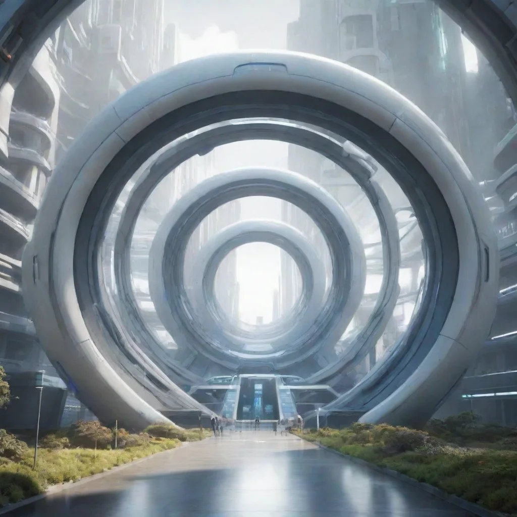 aiamazing a futuristic science center like portal awesome portrait 2