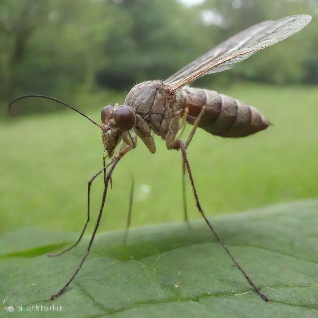 aiamazing a giant mosquitoes awesome portrait 2