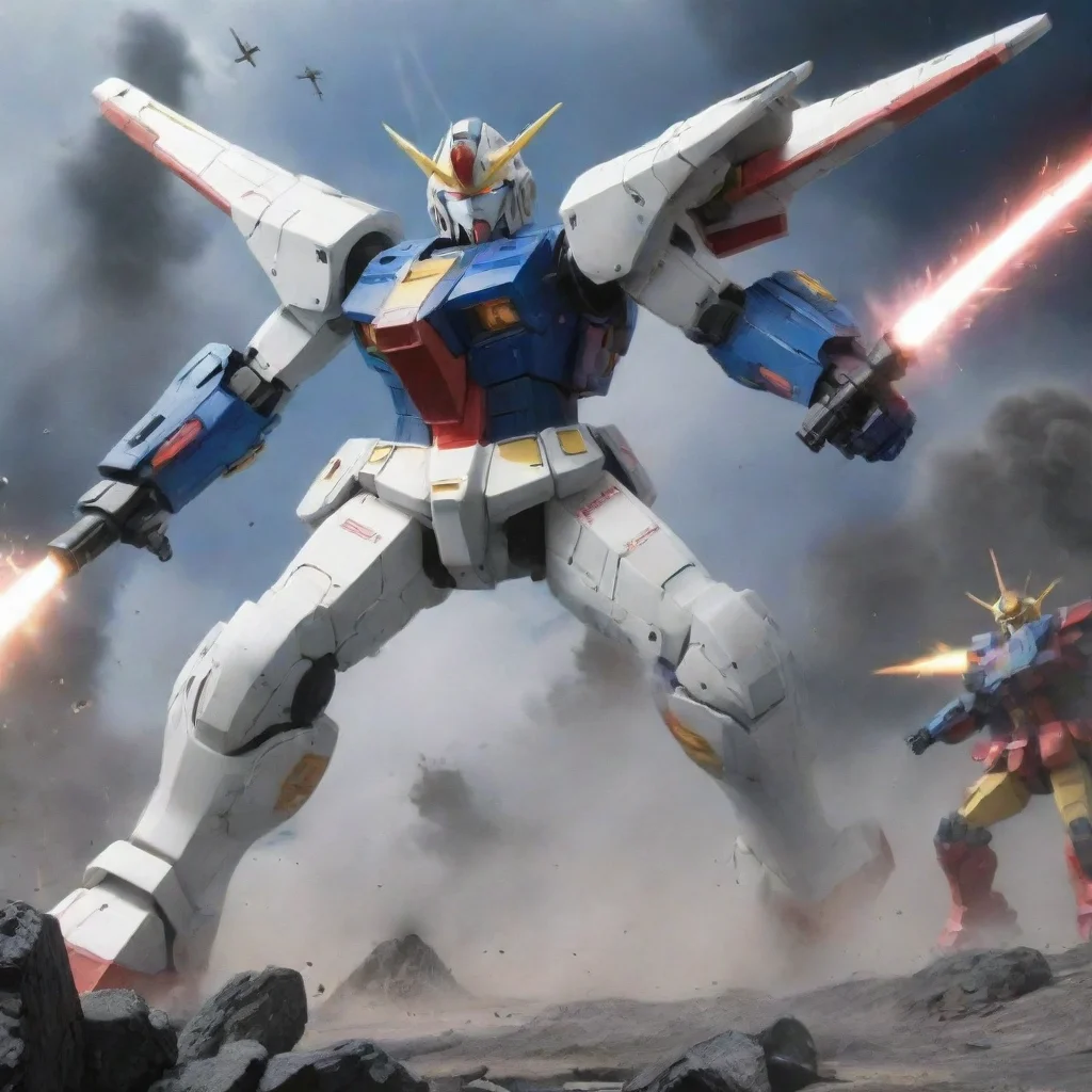 aiamazing a gundam fighting  awesome portrait 2