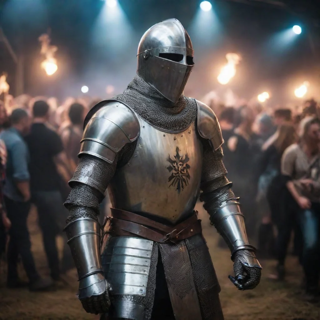 aiamazing a medieval knight at a rave  awesome portrait 2