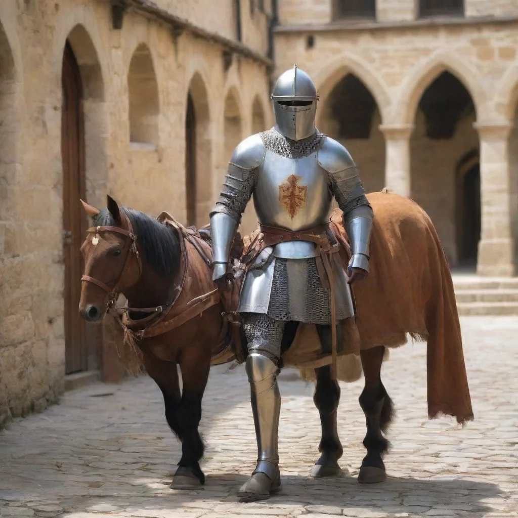 aiamazing a medieval knight on a modern holiday awesome portrait 2