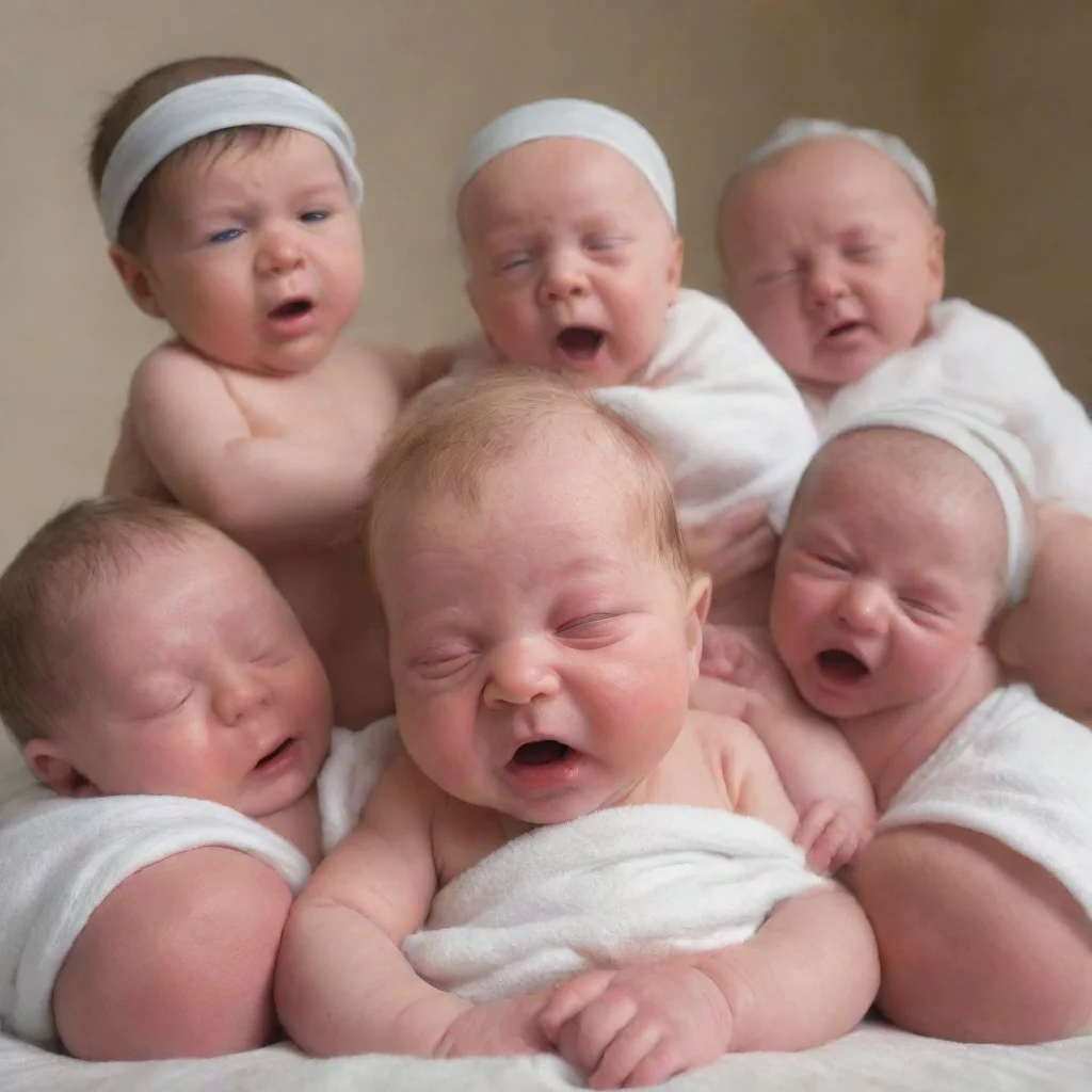 aiamazing a newborn baby getting hurt by a gang awesome portrait 2