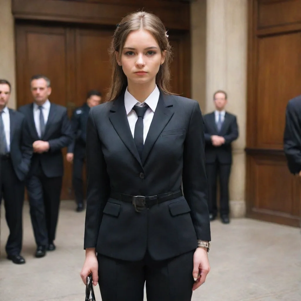 amazing a suit girl handcuffed court  awesome portrait 2