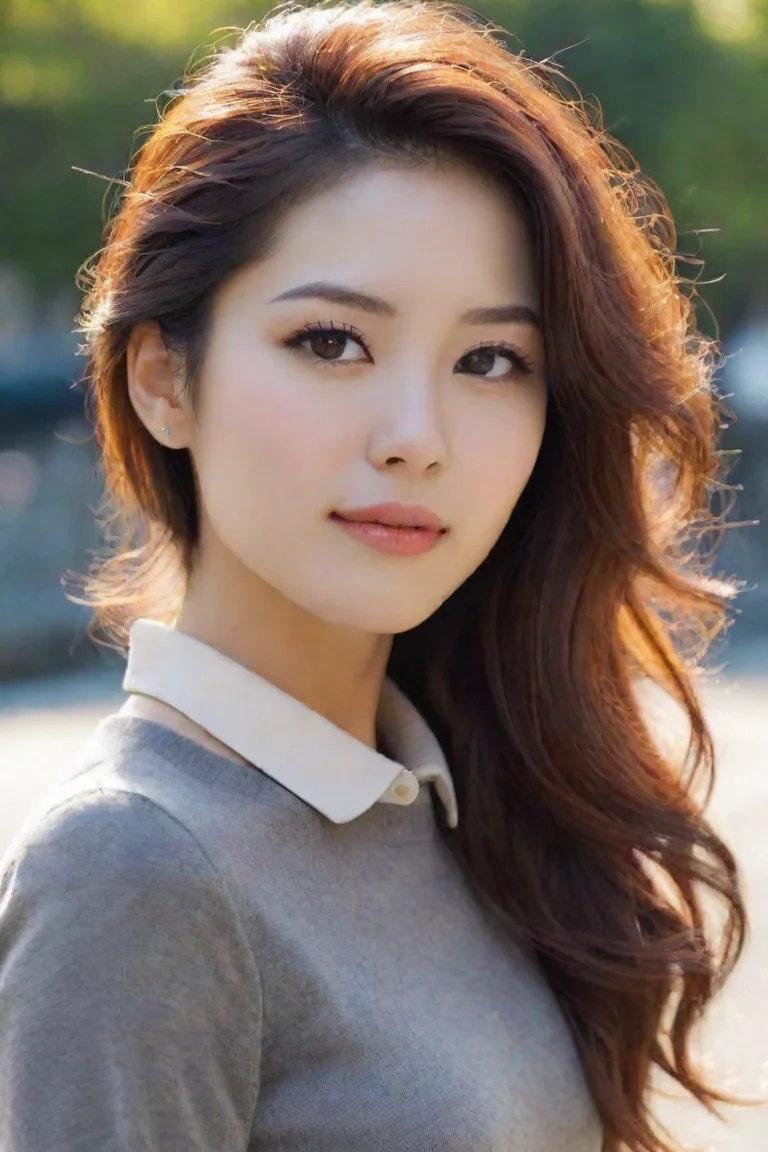 amazing a woman ina park awesome portrait 2 portrait