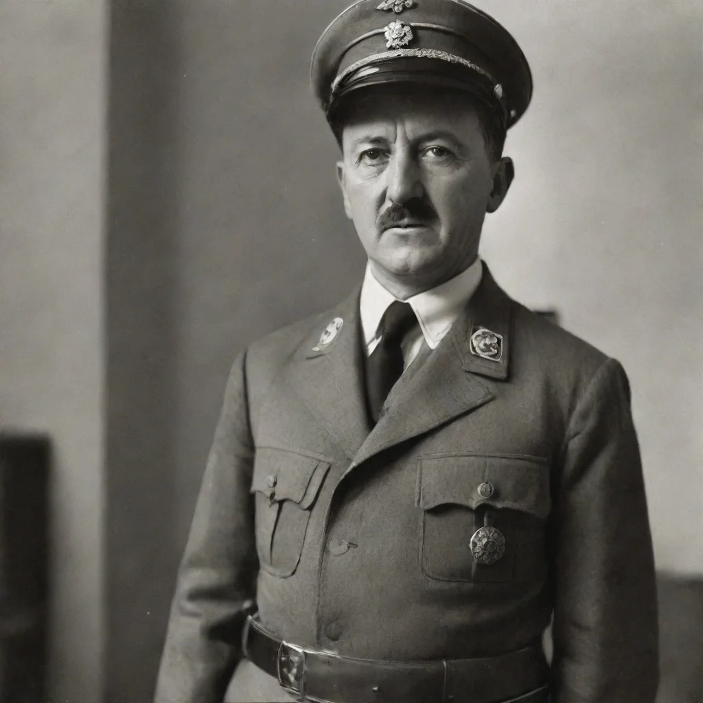 aiamazing adolf hitler in costume  awesome portrait 2