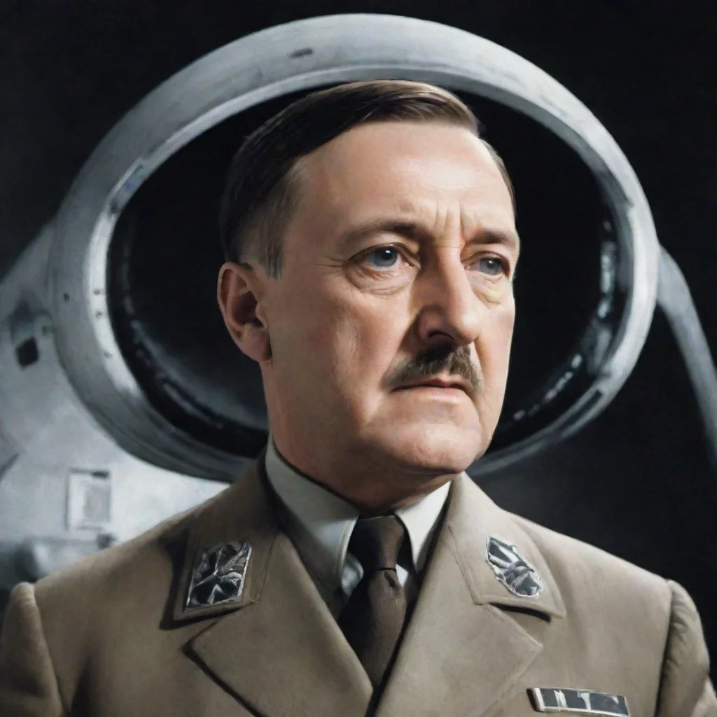 aiamazing adolf hitler spaceship awesome portrait 2