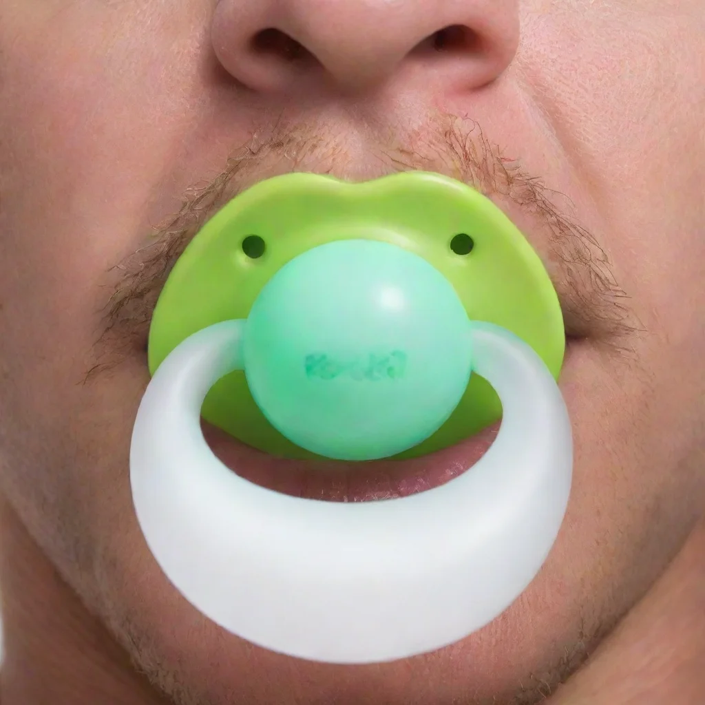 amazing adult pacifier awesome portrait 2