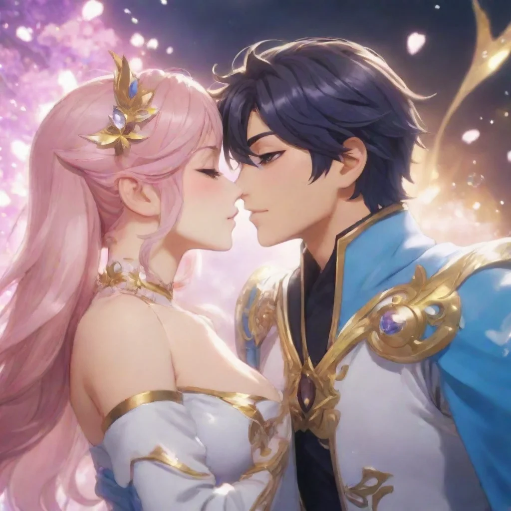 aiamazing aether genshin impact kiss awesome portrait 2