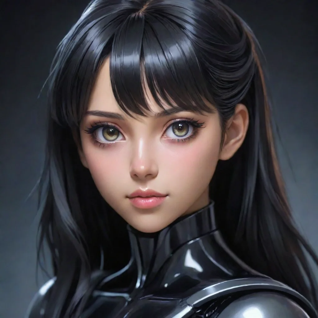 aiamazing ai gina animeblack awesome portrait 2