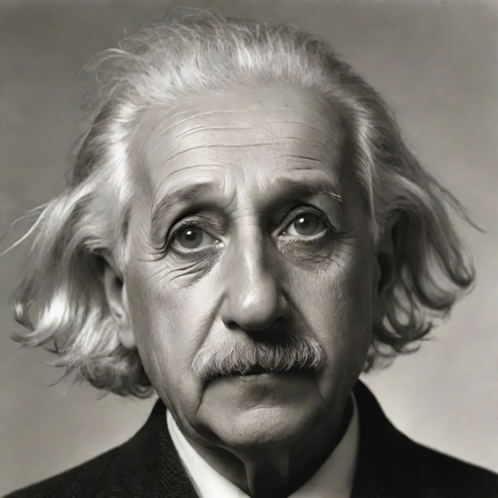 amazing albert einstein awesome portrait 2