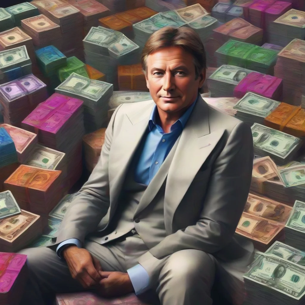 aiamazing amazing wealth richest man in the world mega wealthy pose attractive epic colorful awesome portrait 2