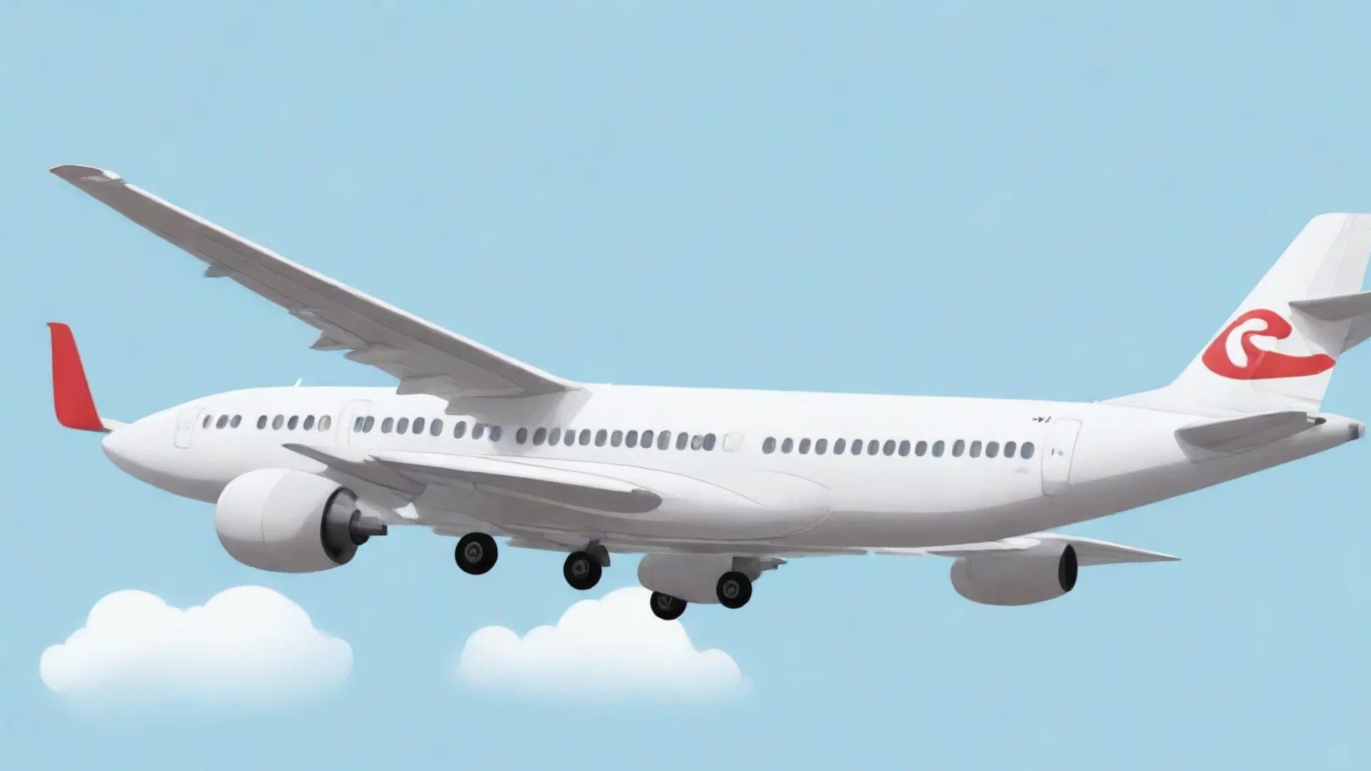 aiamazing an image of a commercial aeroplane in a cartoon style awesome portrait 2 hdwidescreen