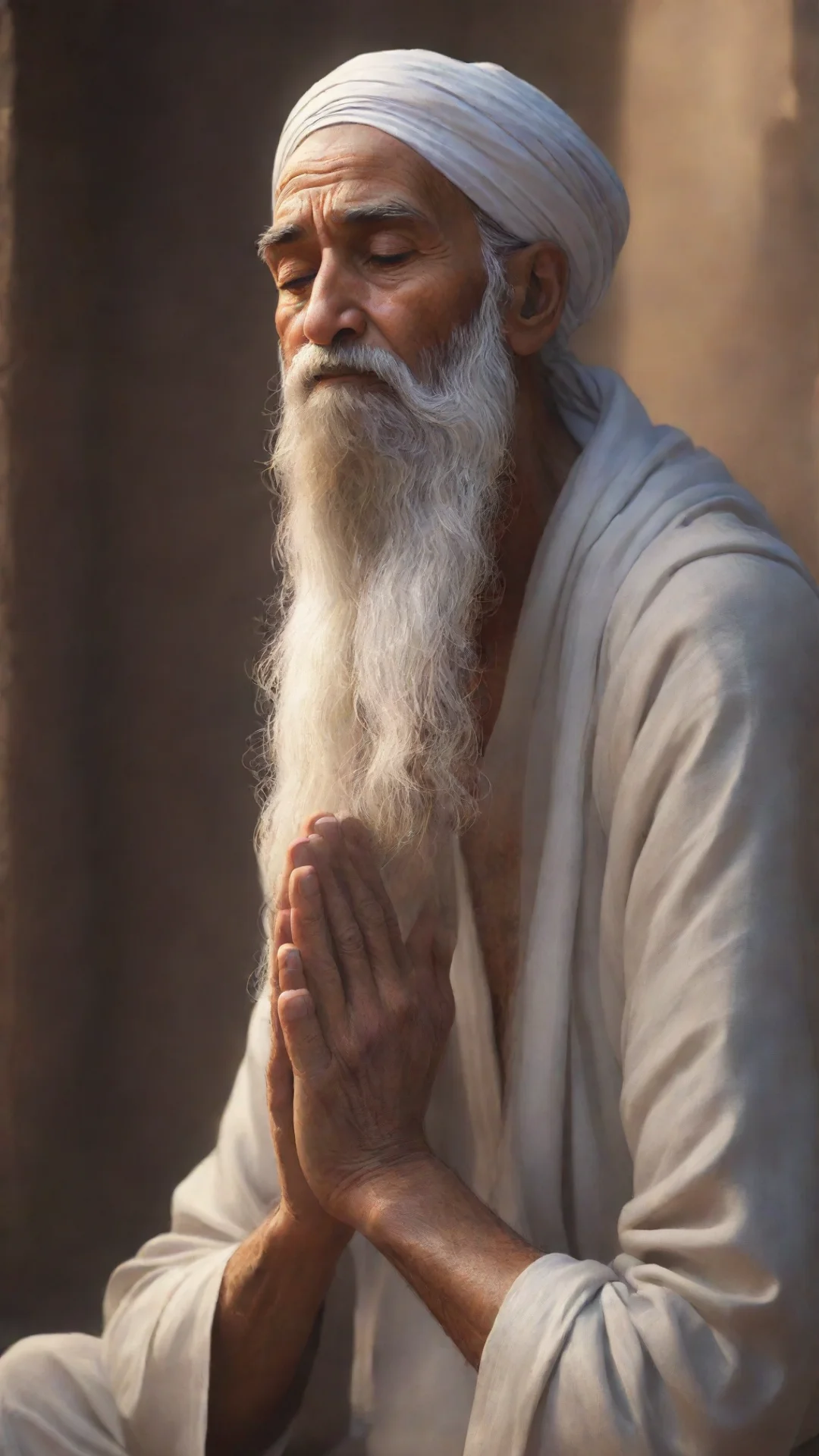 aiamazing an old sikh man praying to god confident engaging wow artstation art 3 awesome portrait 2 tall