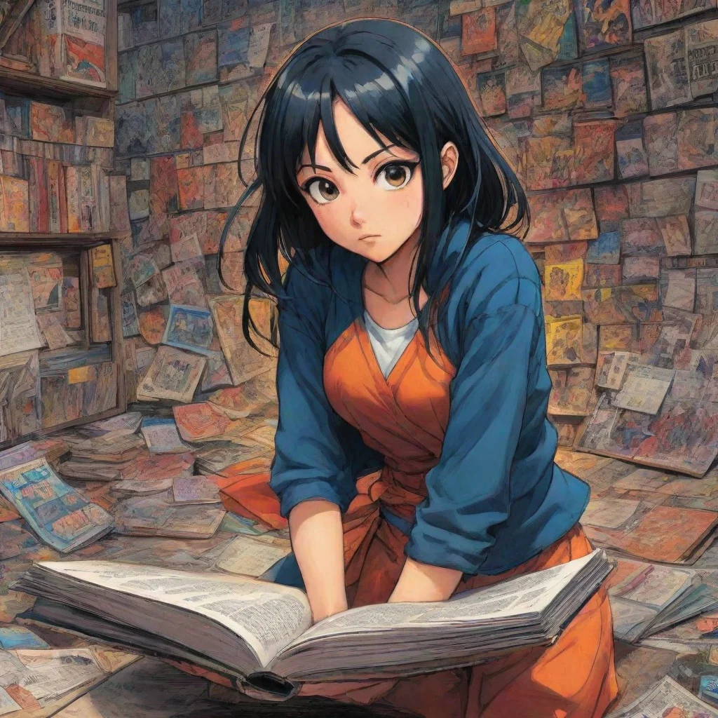 aiamazing anime comic book digital art awesome portrait 2