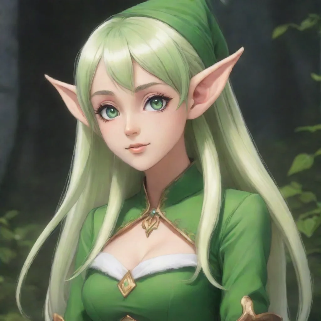 amazing anime elf awesome portrait 2