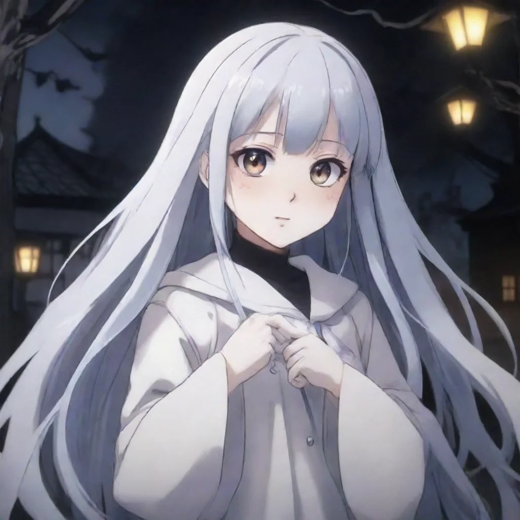 amazing anime gost girl awesome portrait 2