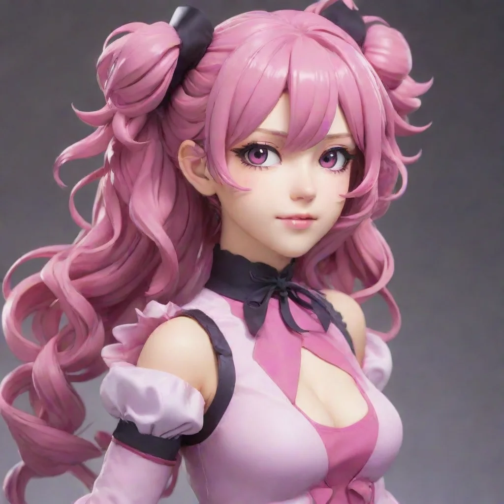 aiamazing anime mina ashido pink skin awesome portrait 2