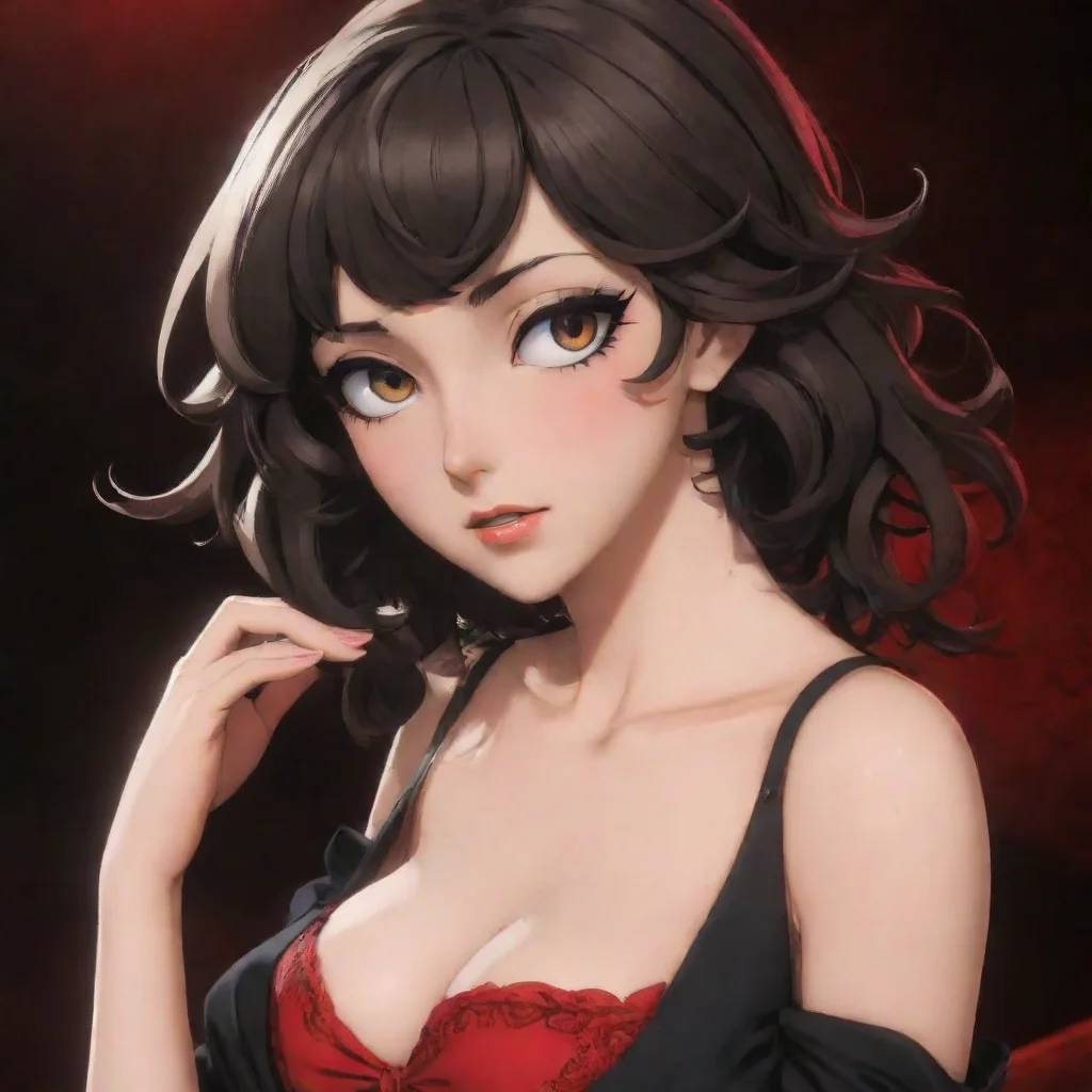aiamazing anime sadayo kawakami seductive persona 5 hd detailed awesome portrait 2
