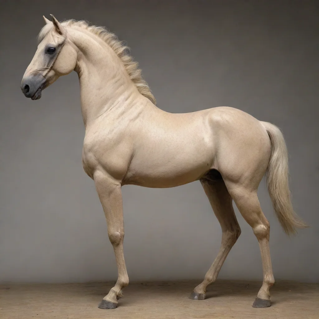 aiamazing anthropomorph horse awesome portrait 2