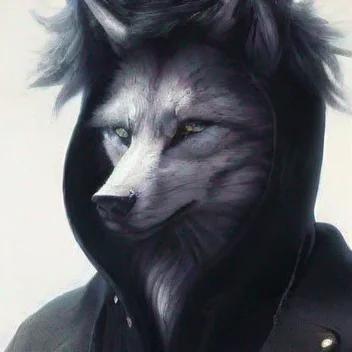 aiamazing anthropomorphic wolf awesome portrait 2