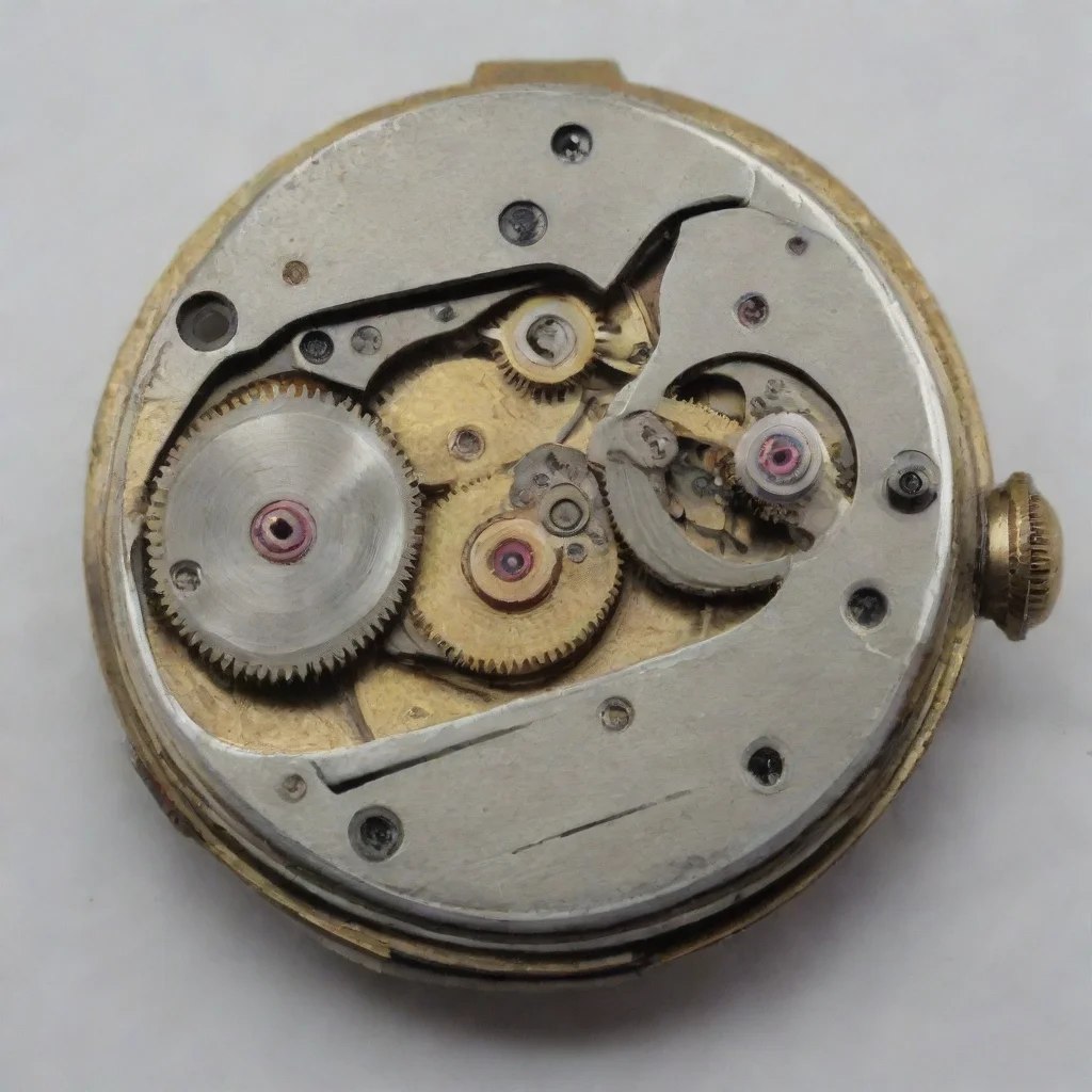 amazing antique intrincated mechanical wrist watch movement mechanism awesome portrait 2