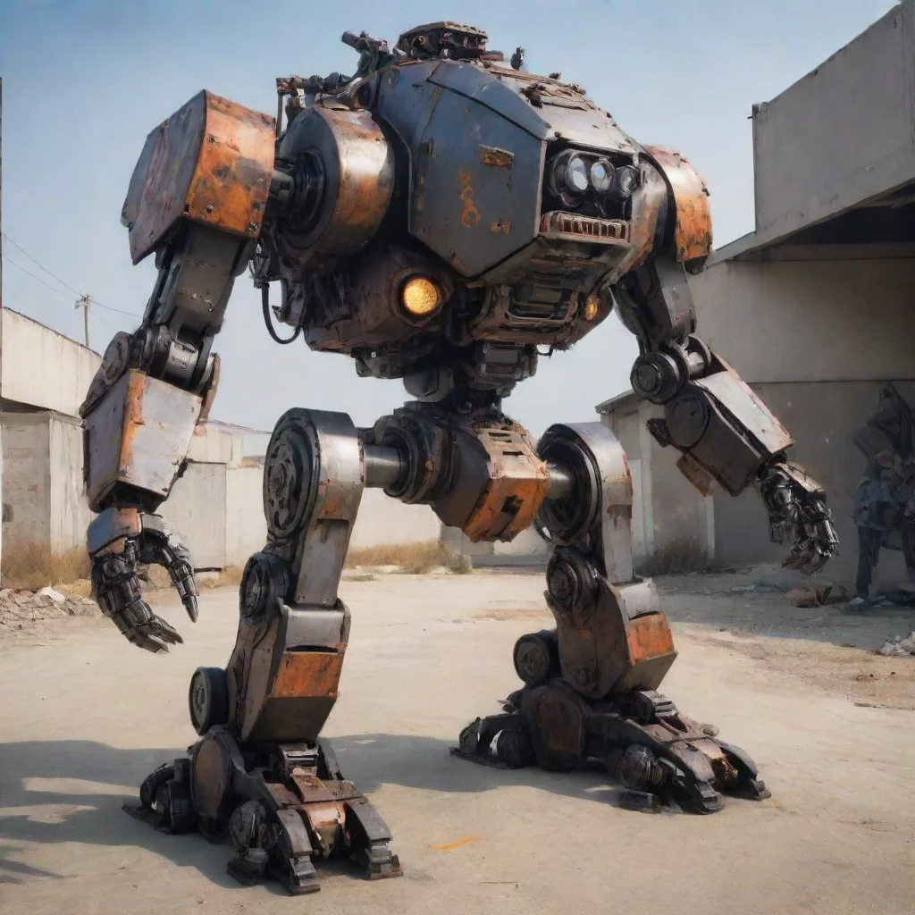 amazing apocalypse homemade mech awesome portrait 2