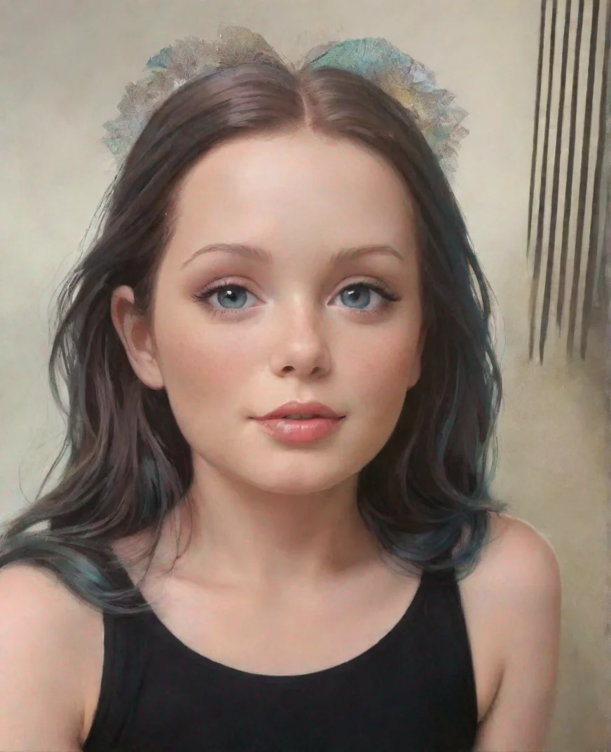 amazing ariel llitel mermaid art style awesome portrait 2