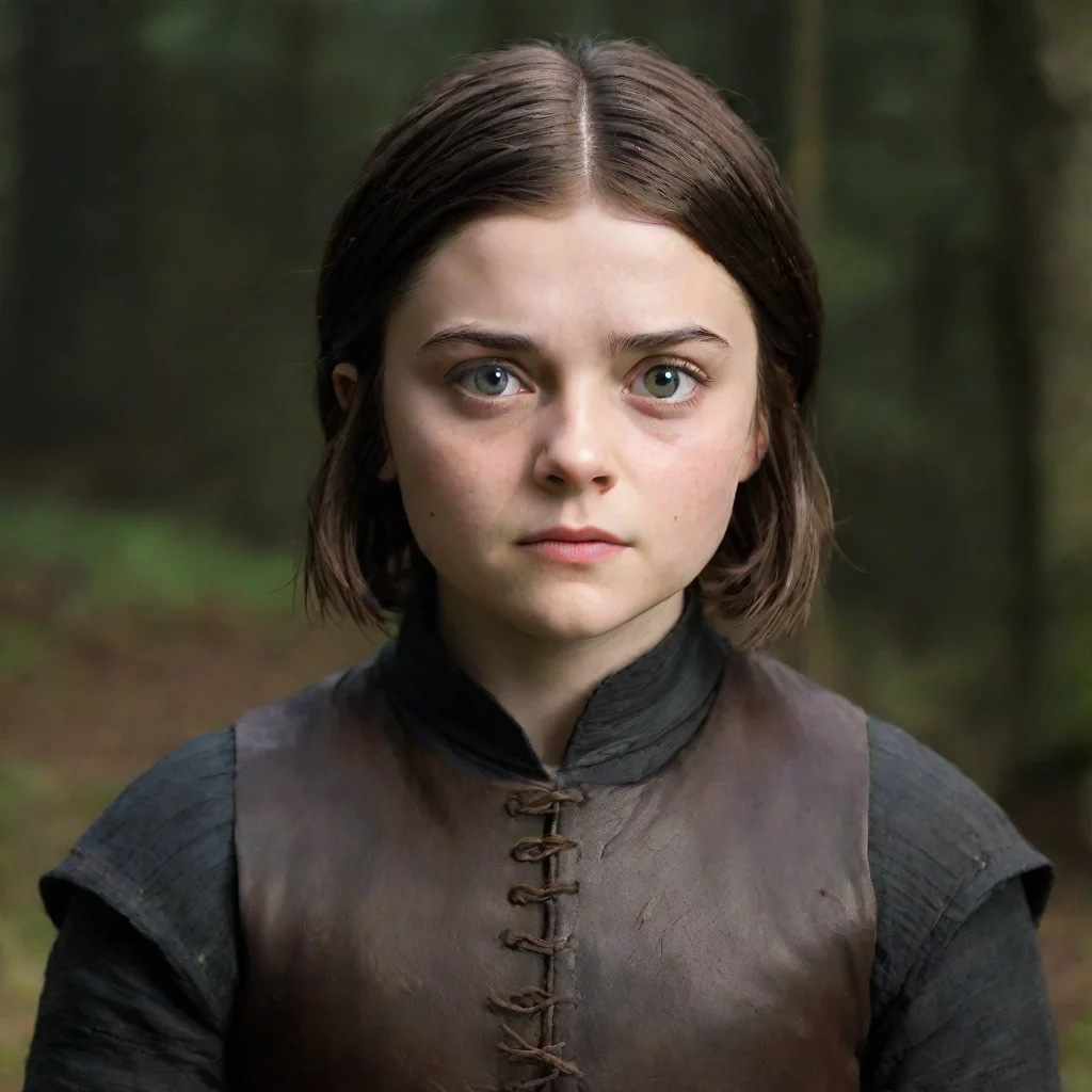 amazing arya stark awesome portrait 2