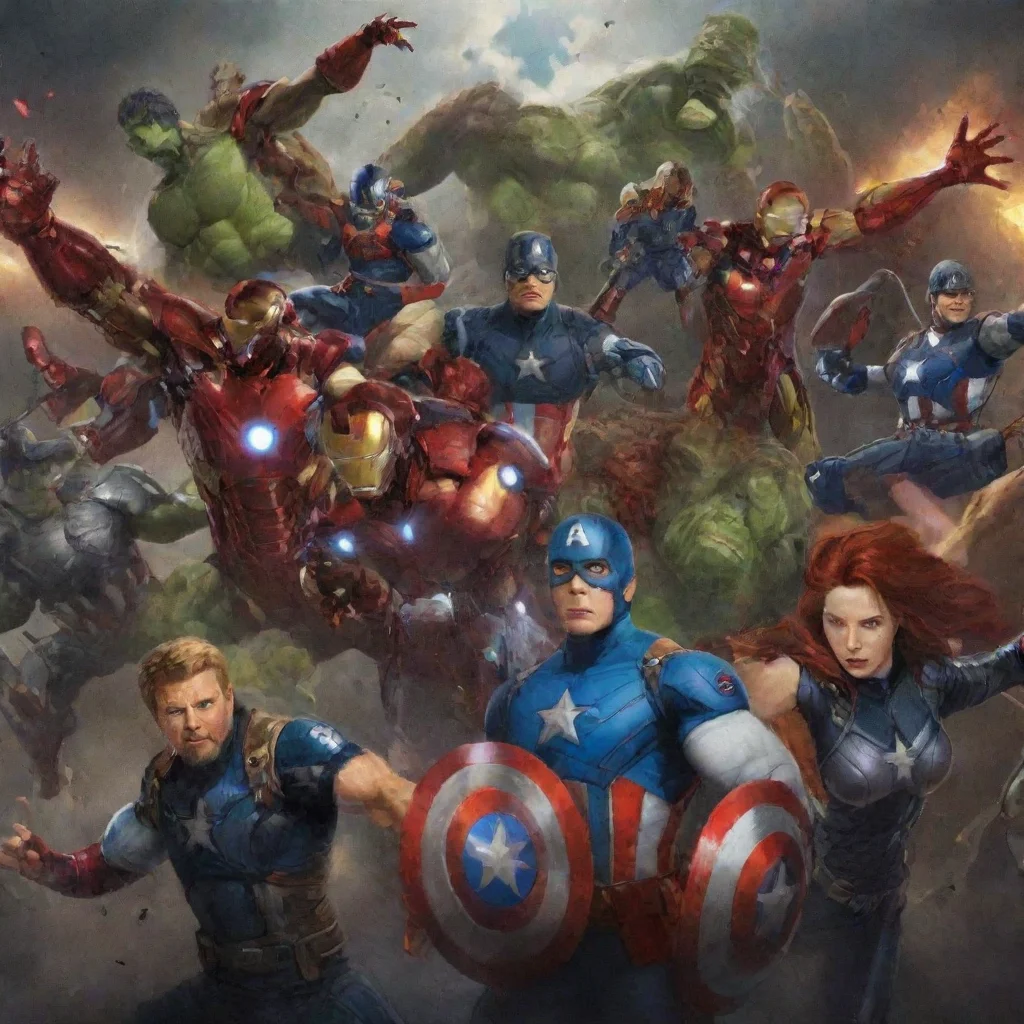 aiamazing avengers awesome portrait 2