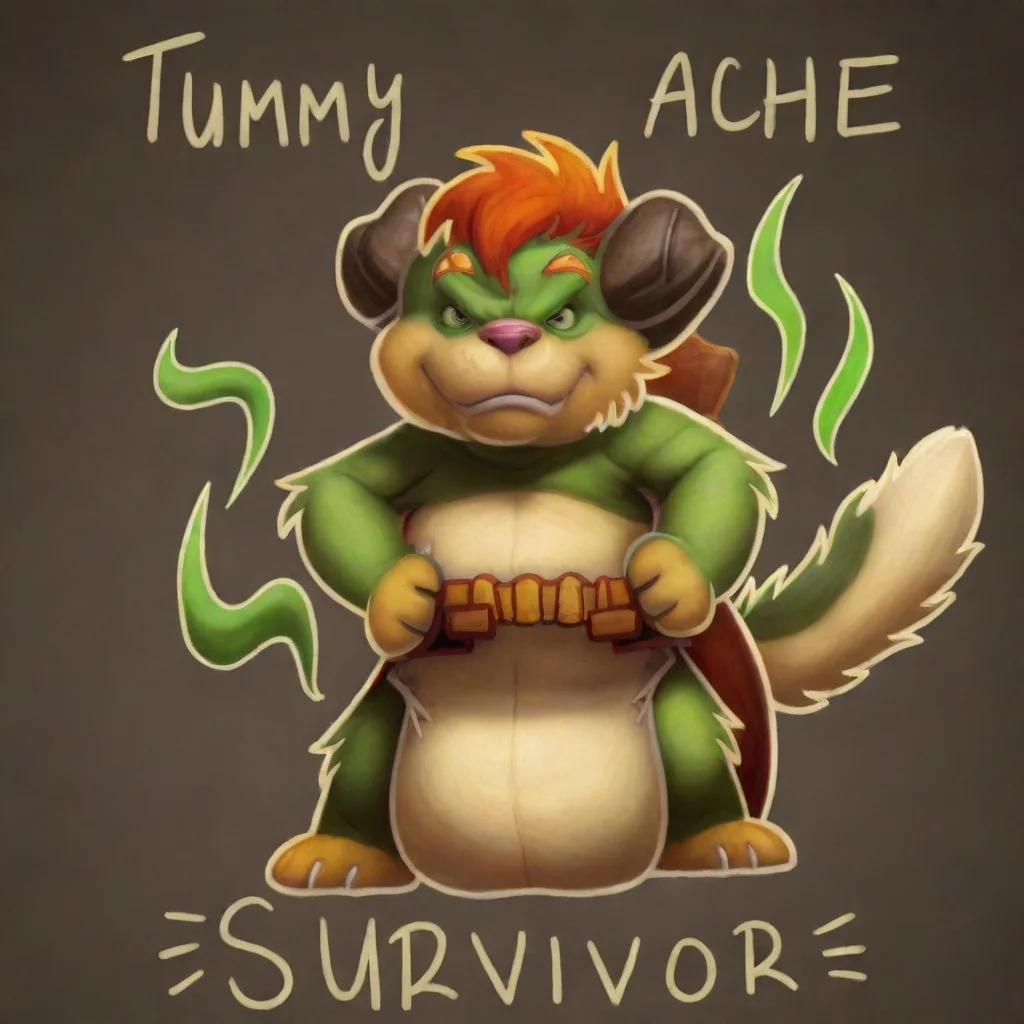 aiamazing babyfur bowser awesome portrait 2